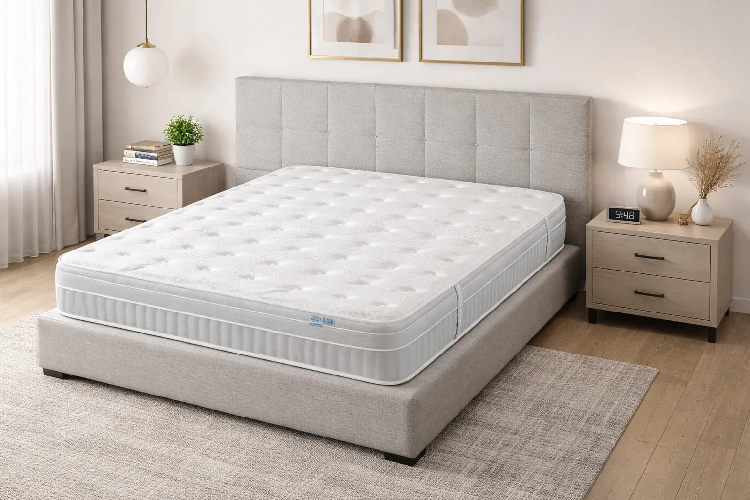 Colchón NATURFRESH DUO - Vista general del colchón premium Moraplex con sistema Multiadvance